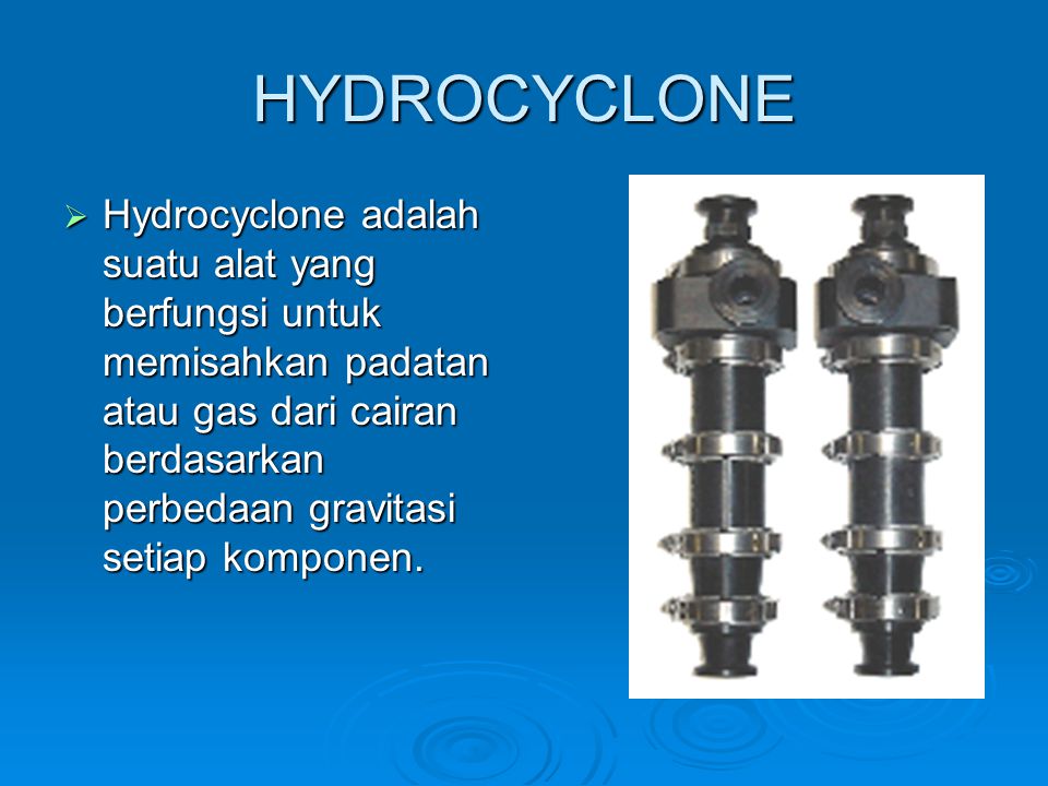 HYDROCYCLONE