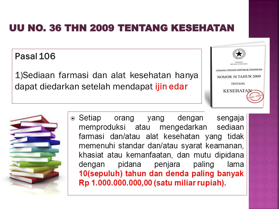 UU No. 36 thn 2009 tentang Kesehatan