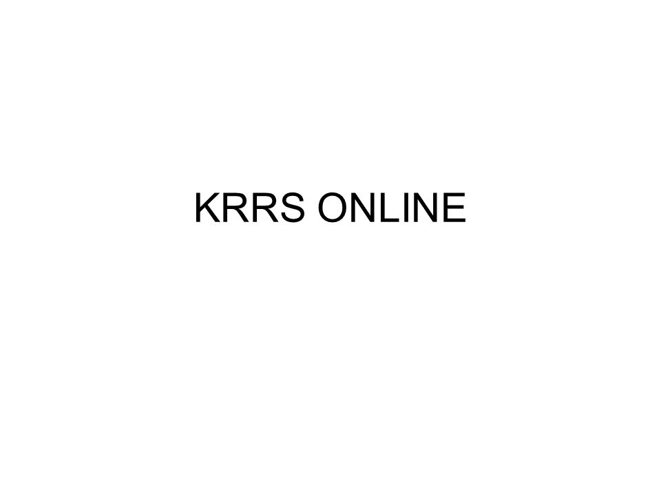 KRRS ONLINE