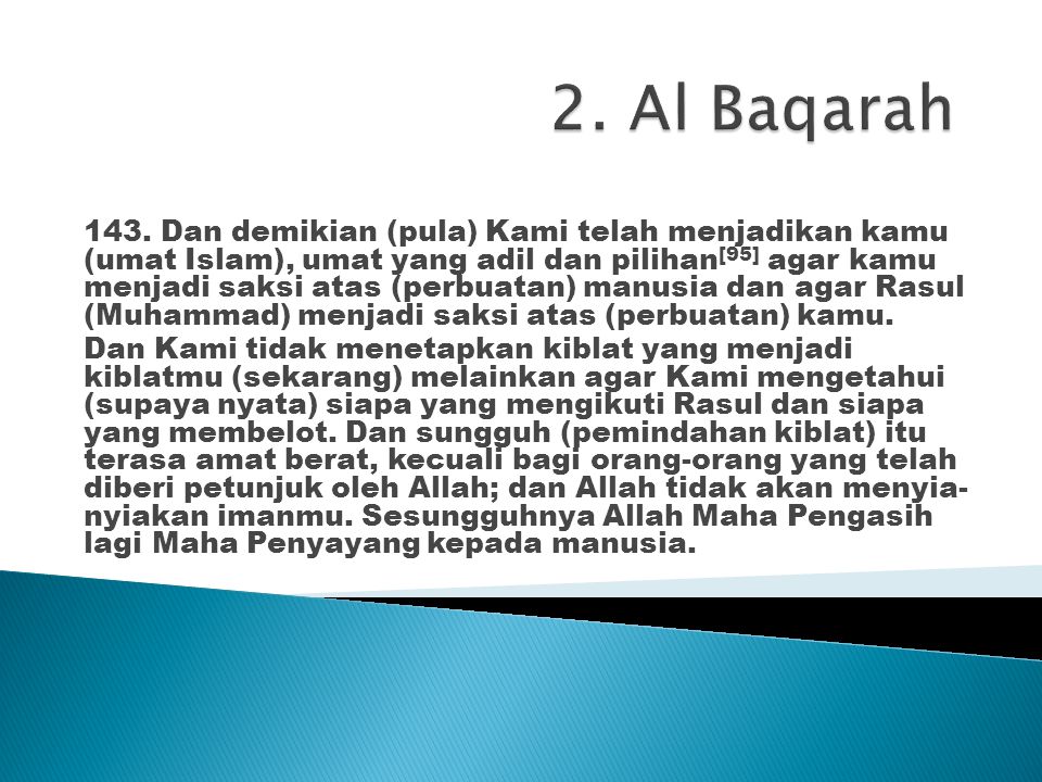 2. Al Baqarah