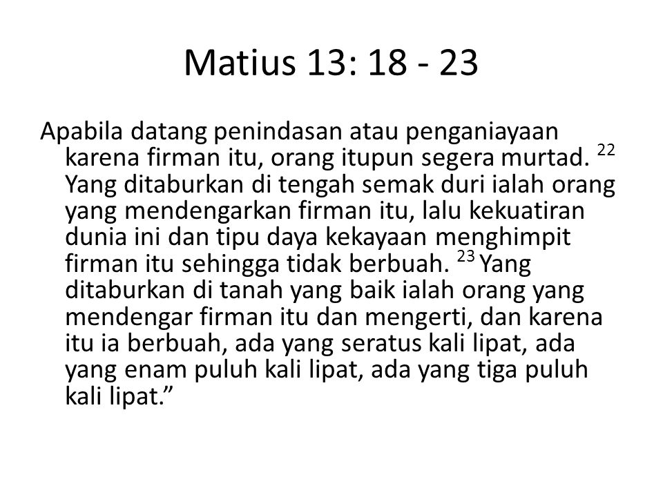 Matius 13: