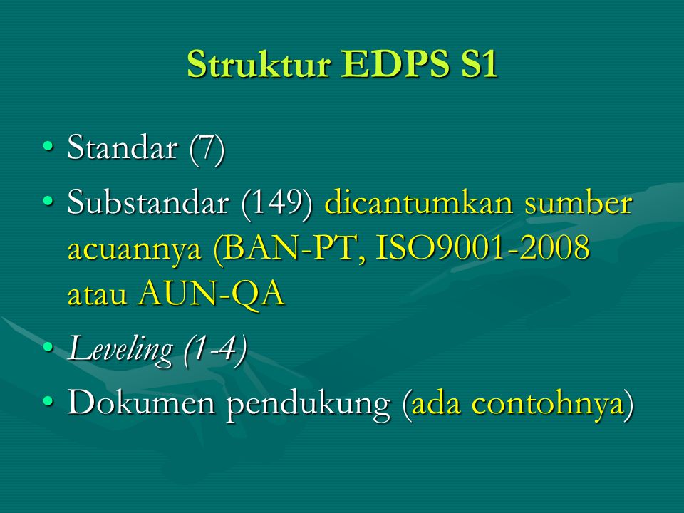 Struktur EDPS S1 Standar (7)