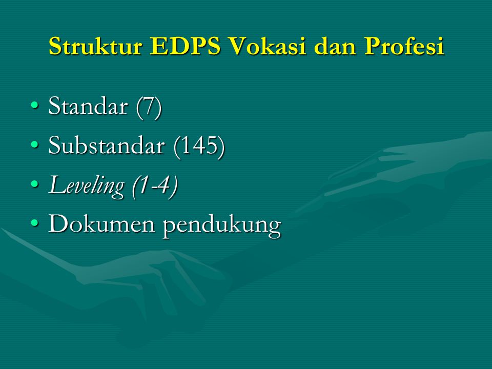 Struktur EDPS Vokasi dan Profesi
