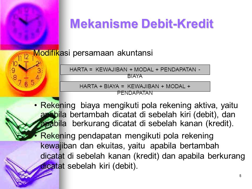Mekanisme Debit-Kredit