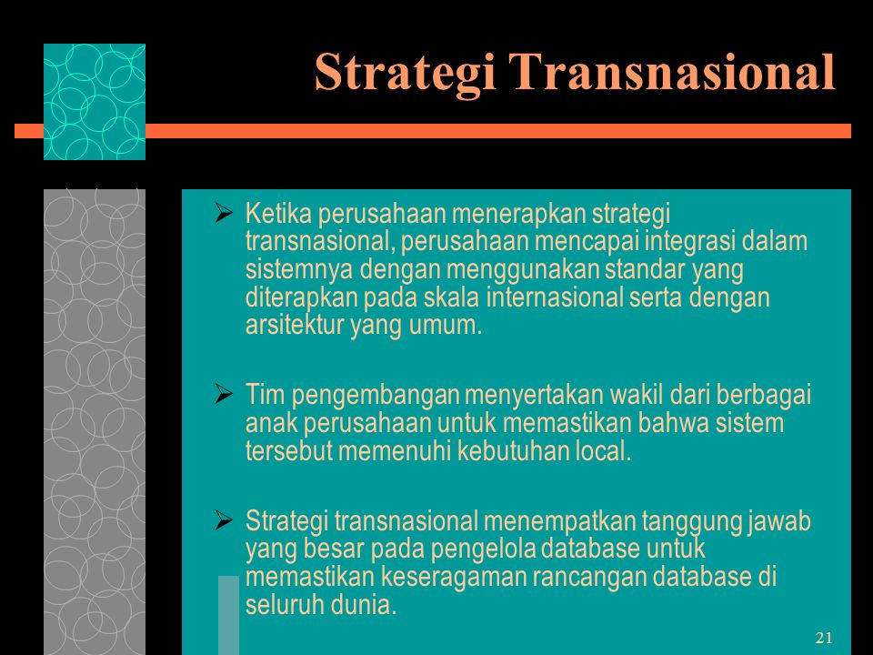 Strategi Transnasional