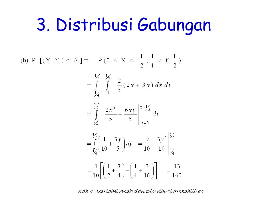 Bab 4. Variabel Acak dan Distribusi Probabilitas