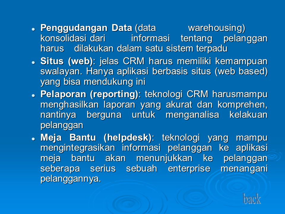 Penggudangan Data (data. warehousing) konsolidasi dari