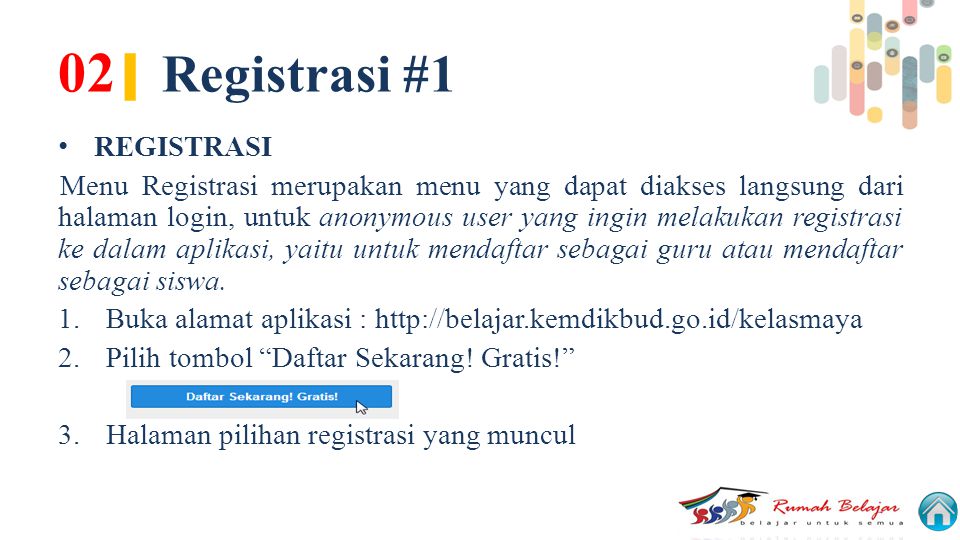 02| Registrasi #1 REGISTRASI