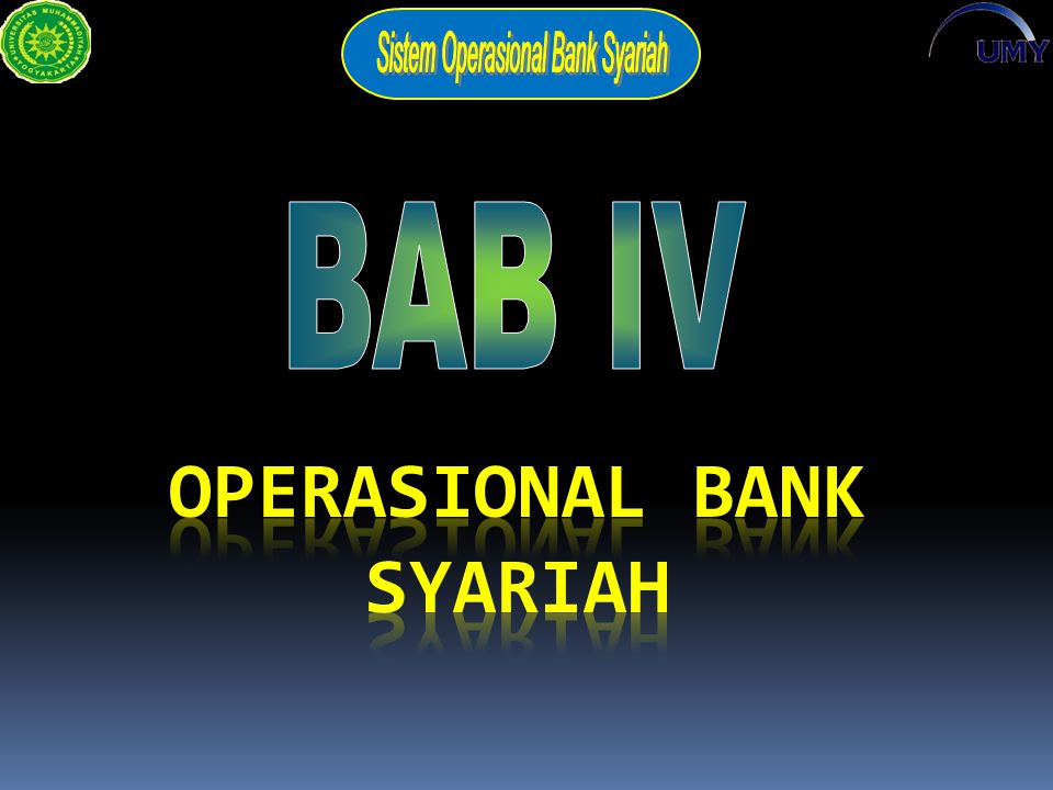 OPERASIONAL BANK SYARIAH