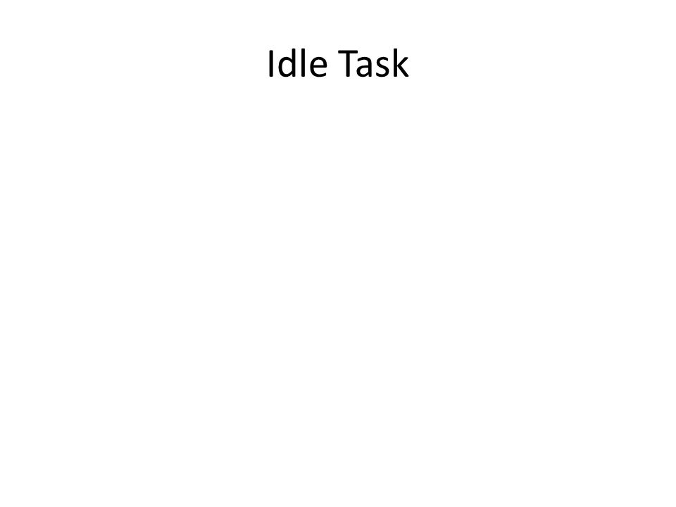 Idle Task