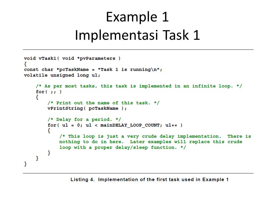 Example 1 Implementasi Task 1