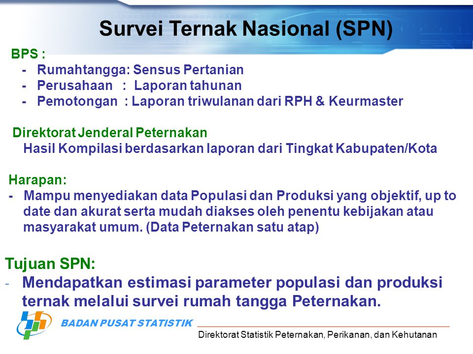 Survei Ternak Nasional (SPN)