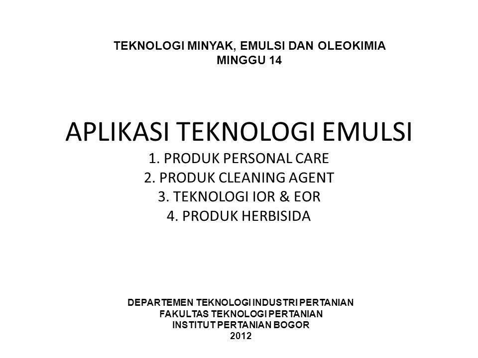 Contoh Resep Emulsi Dan Cara Kerjanya - Simak Gambar Berikut