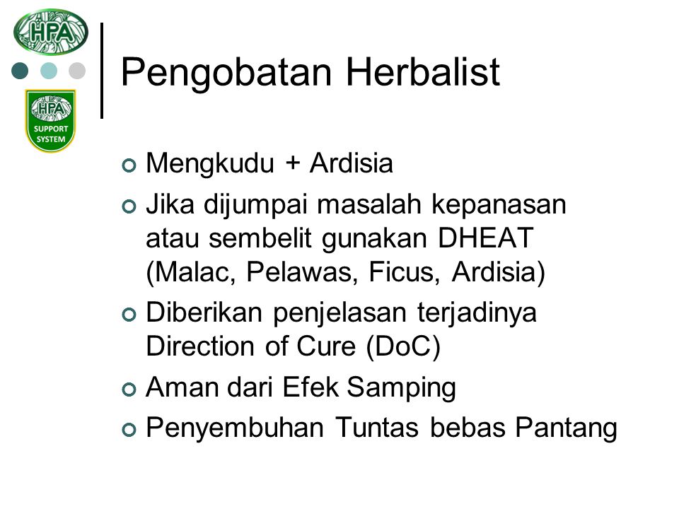 Pengobatan Herbalist Mengkudu + Ardisia