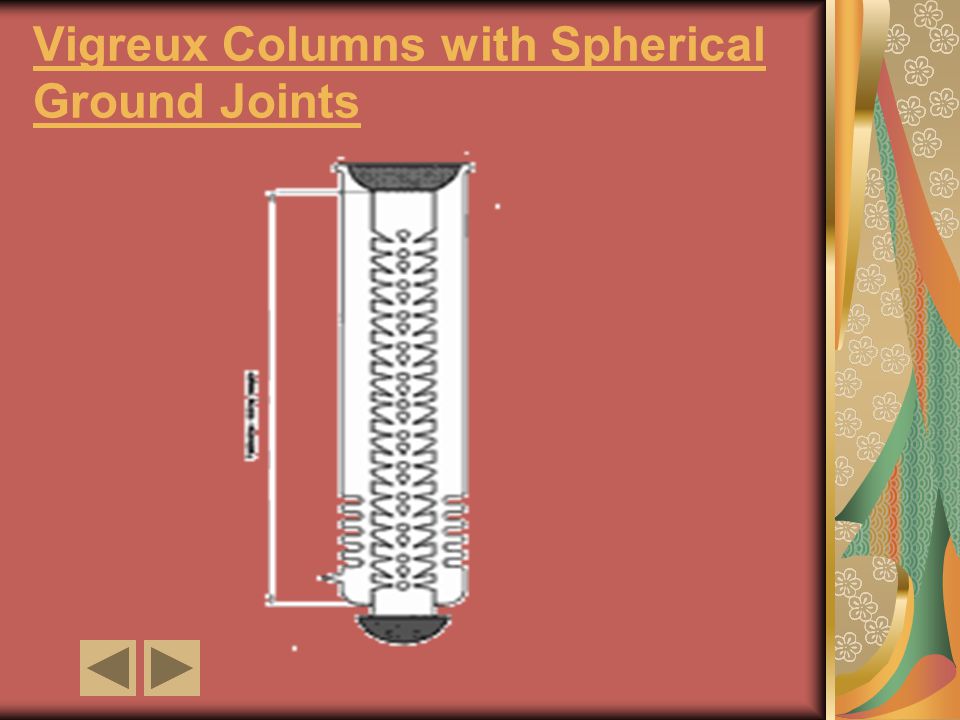 Vigreux Columns with Spherical Ground Joints