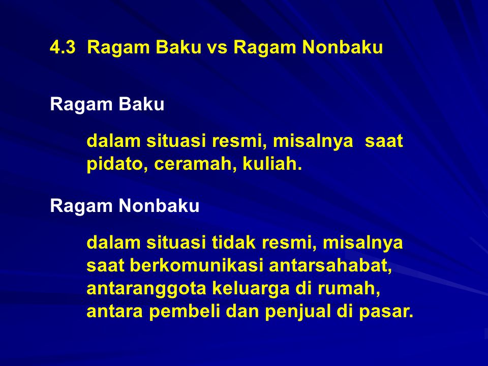 4.3 Ragam Baku vs Ragam Nonbaku