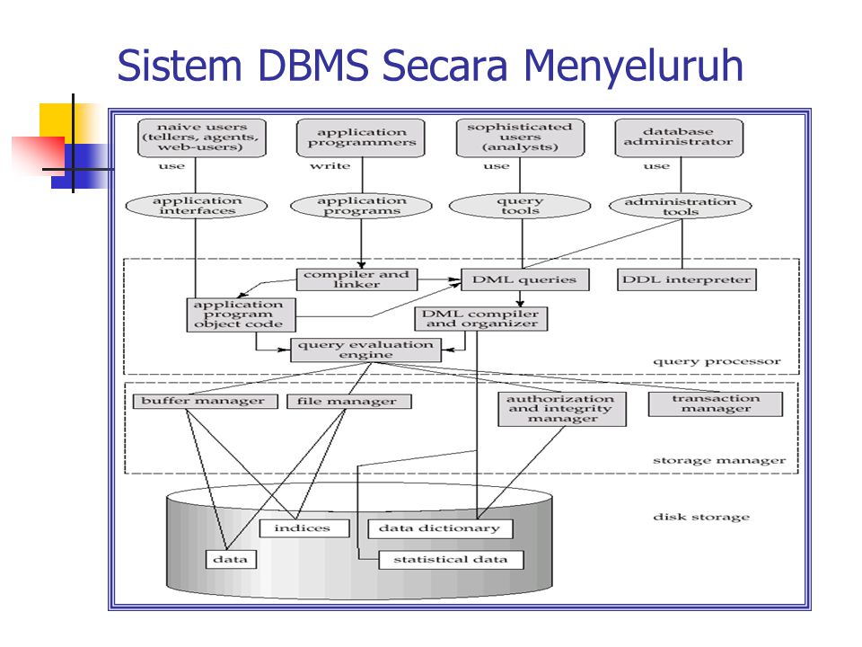 Sistem DBMS Secara Menyeluruh