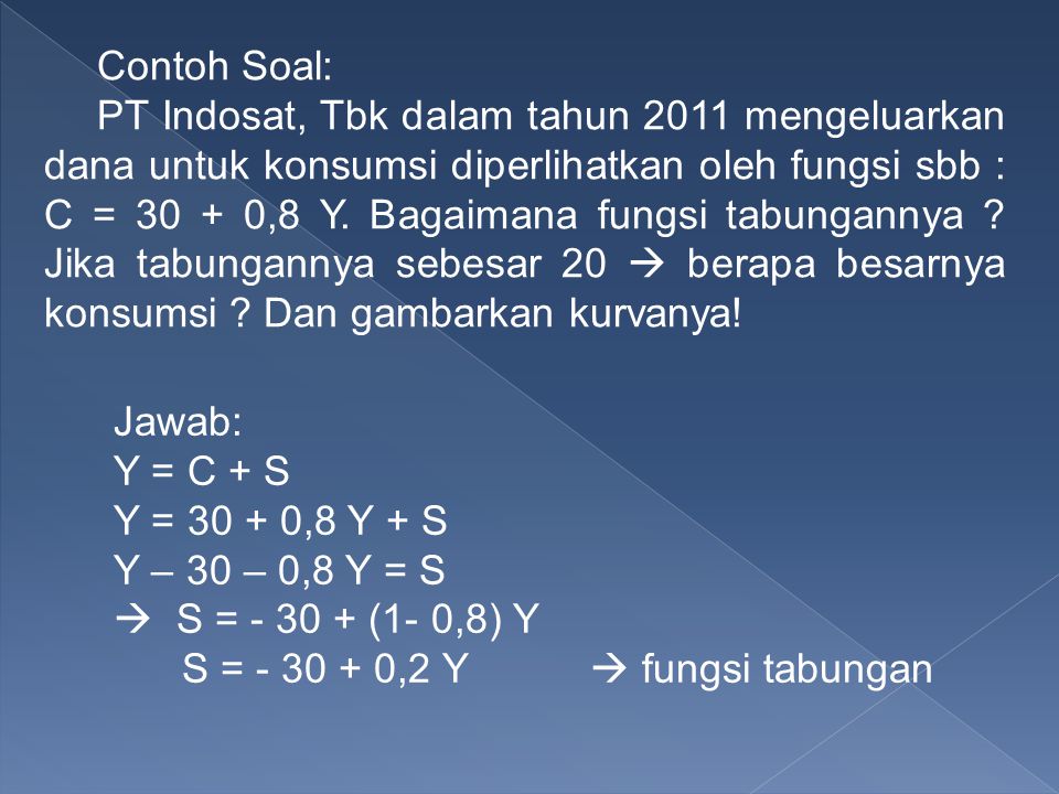 contoh soal essay ekonomi makro dan jawabannya