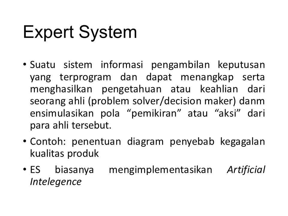 Expert System