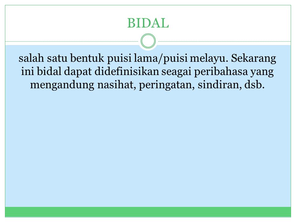 BIDAL