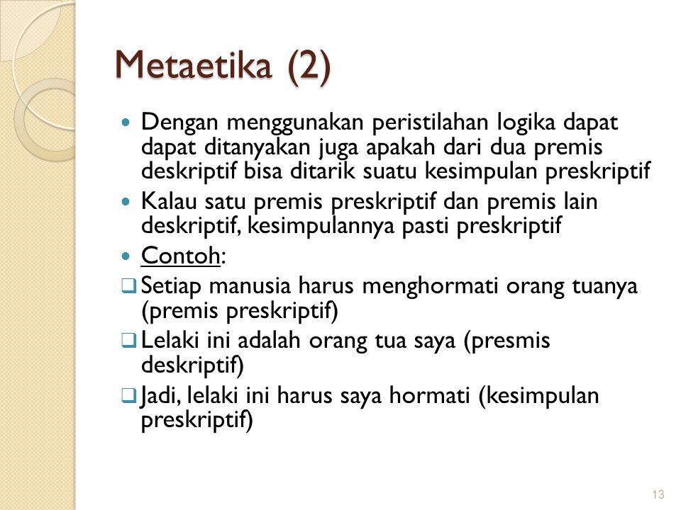 Metaetika (2)
