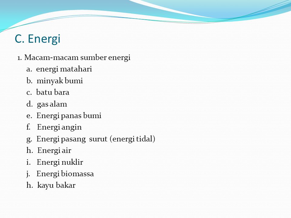 C. Energi