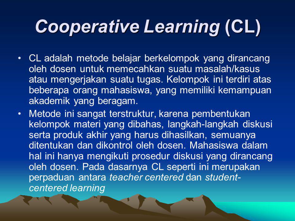 Cooperative Learning (CL)