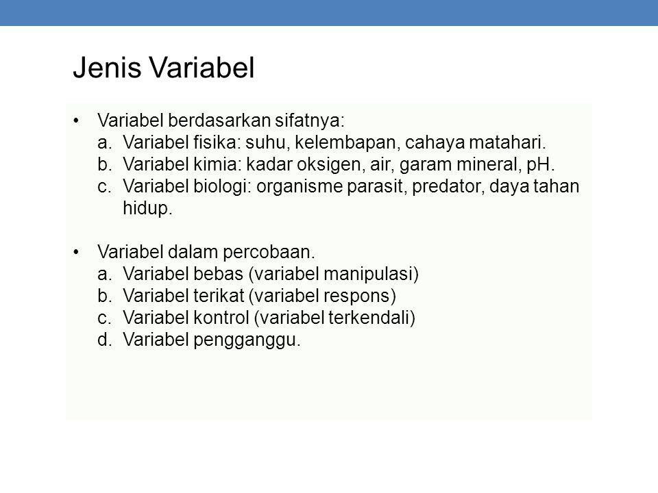 BAB 1 Ruang Lingkup Biologi - ppt download