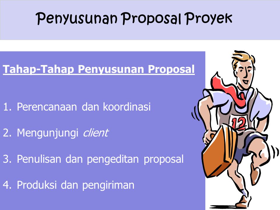 Tahap-Tahap Penyusunan Proposal