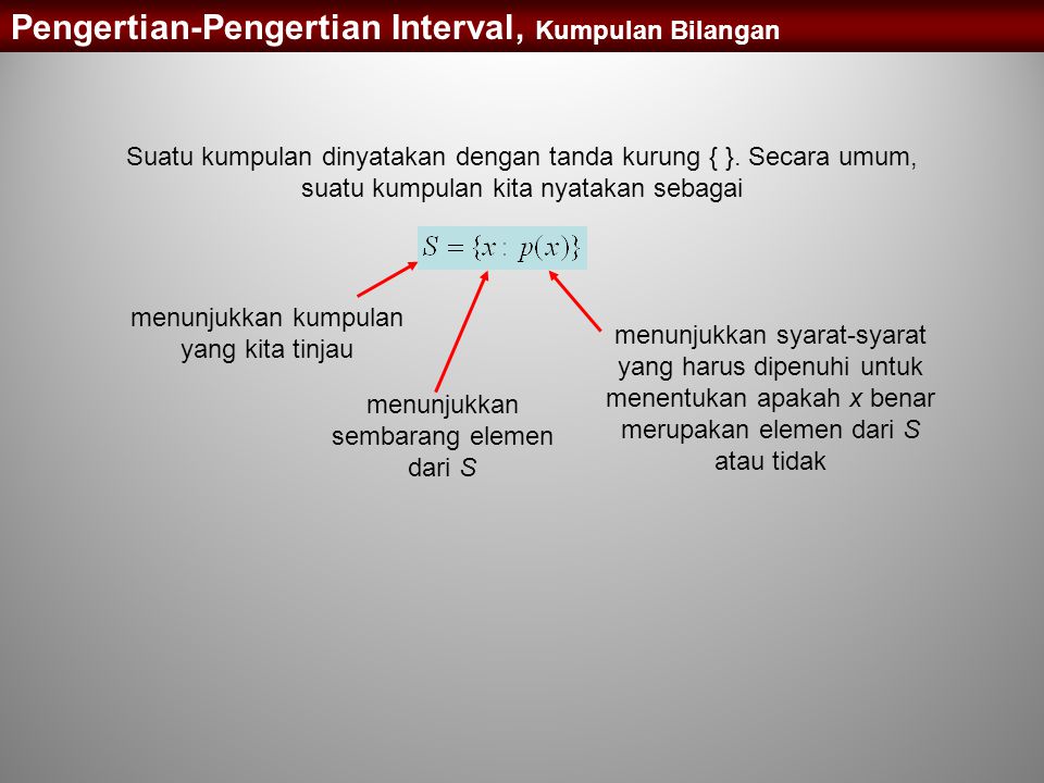 Analisis Interval Aritmatika Interval. - ppt download