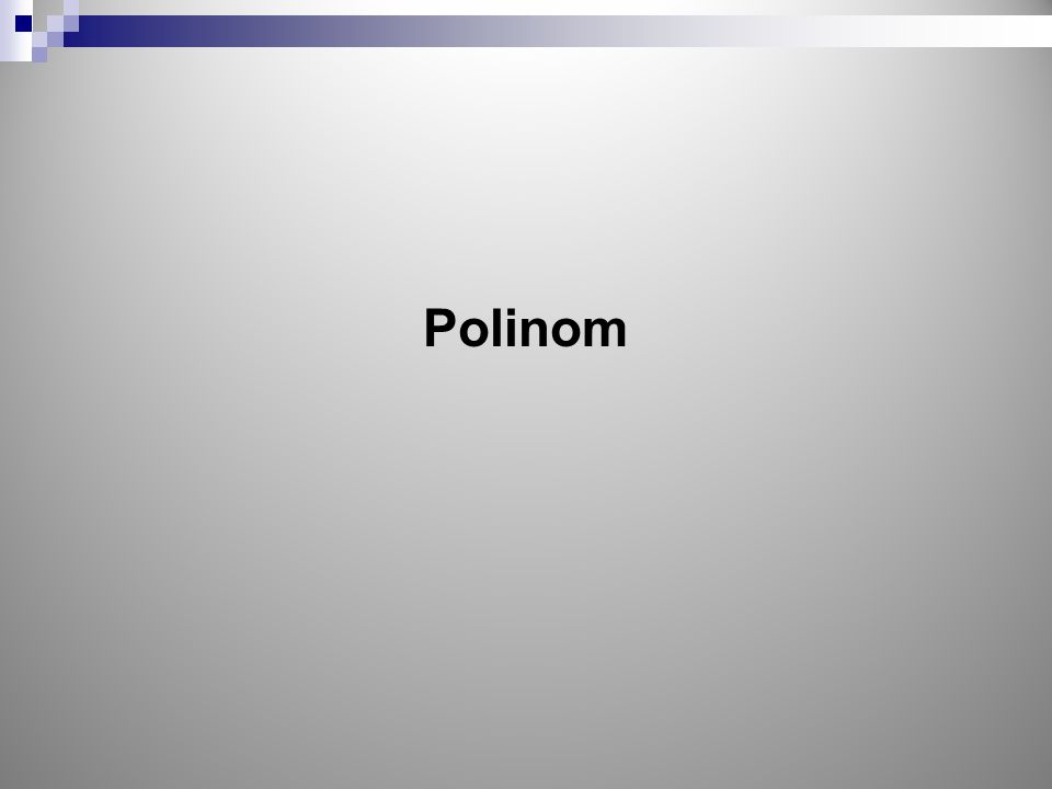 Polinom