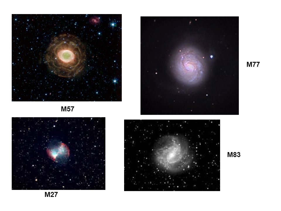 M77 M57 M83 M27