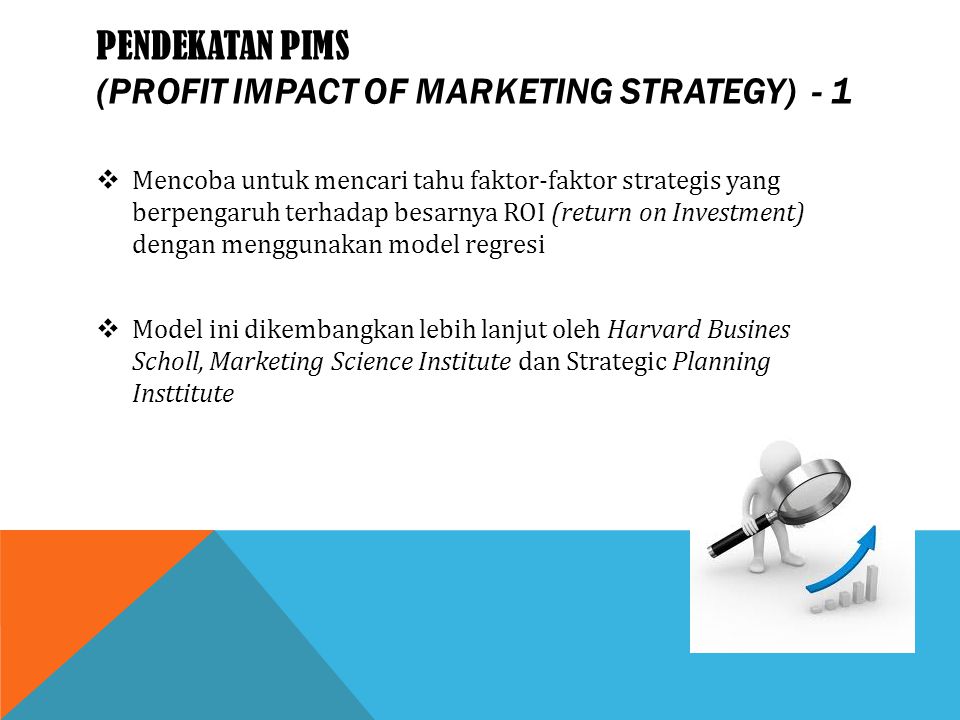 Pendekatan PIMS (Profit Impact of Marketing Strategy) - 1