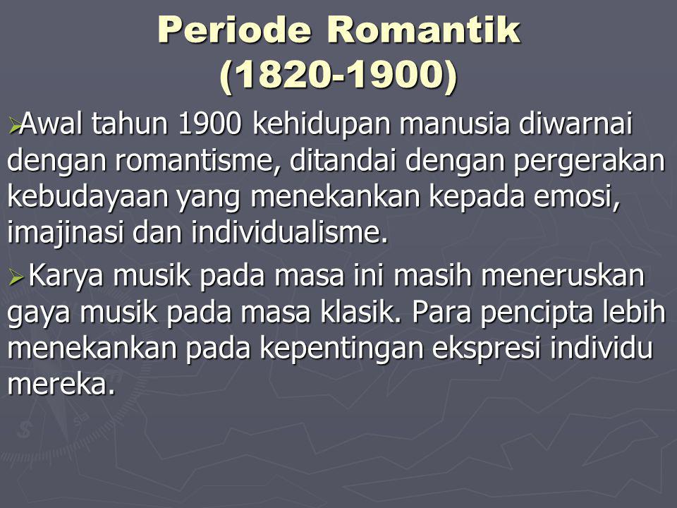 Periode Romantik ( )