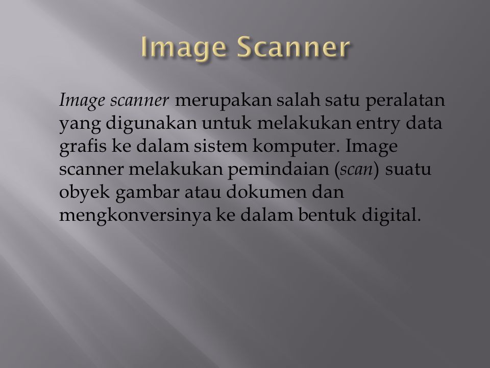 Image Scanner