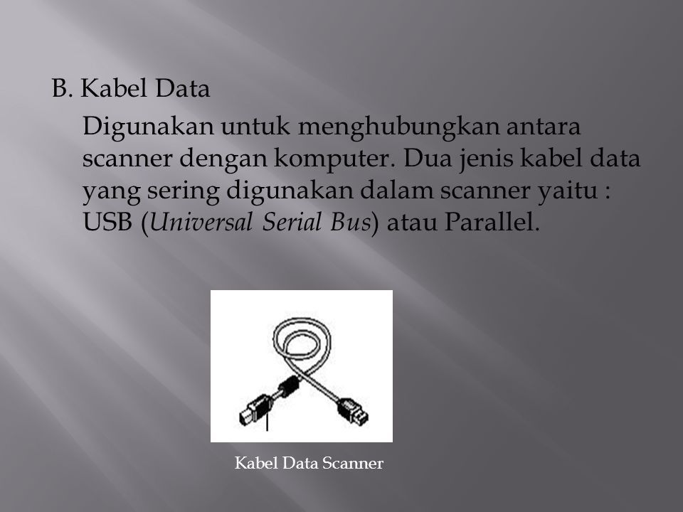 B. Kabel Data