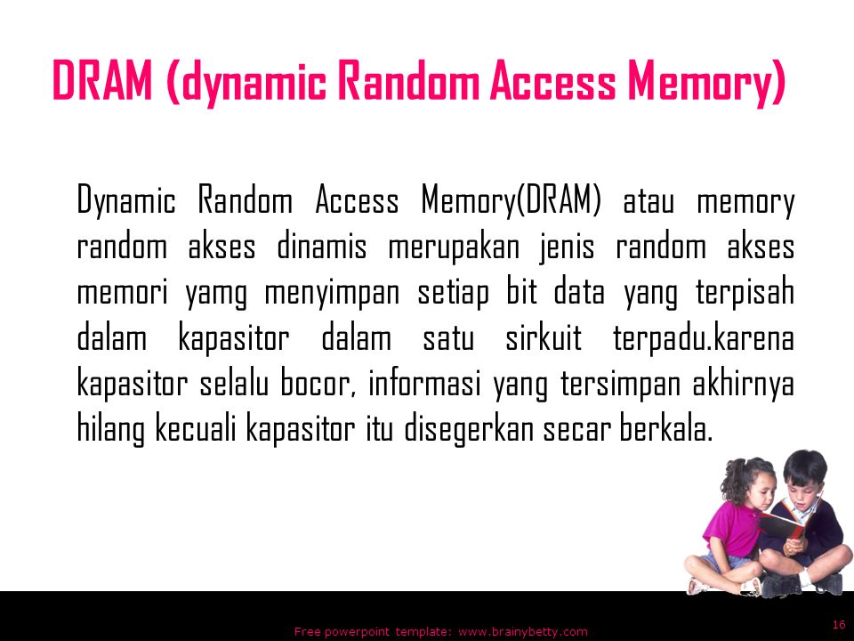 DRAM (dynamic Random Access Memory)