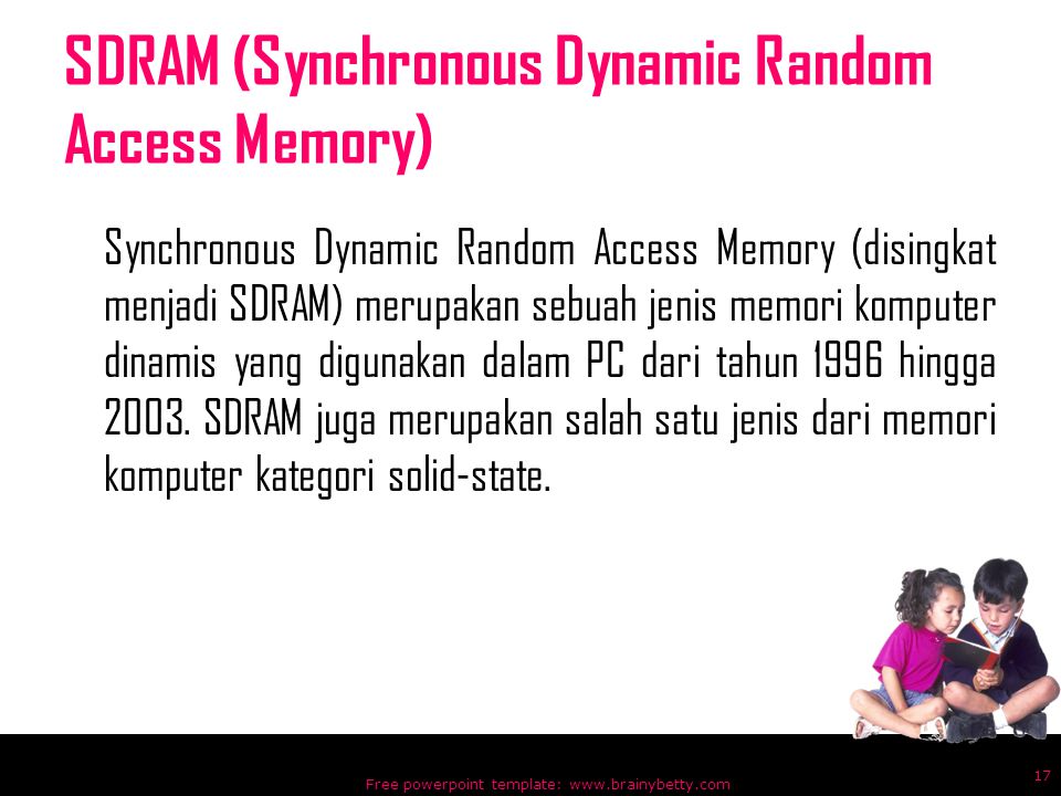SDRAM (Synchronous Dynamic Random Access Memory)