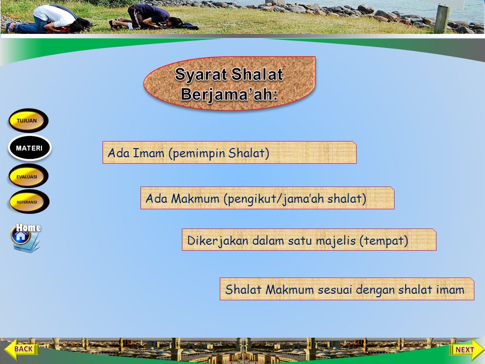 Syarat Shalat Berjama’ah: