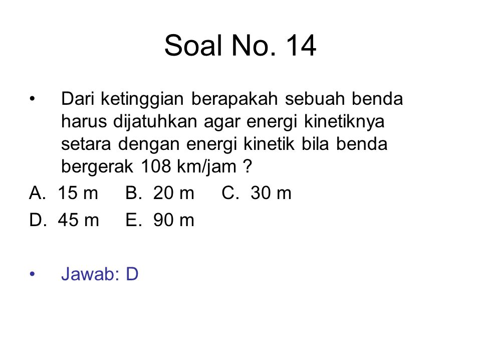 Soal No. 14