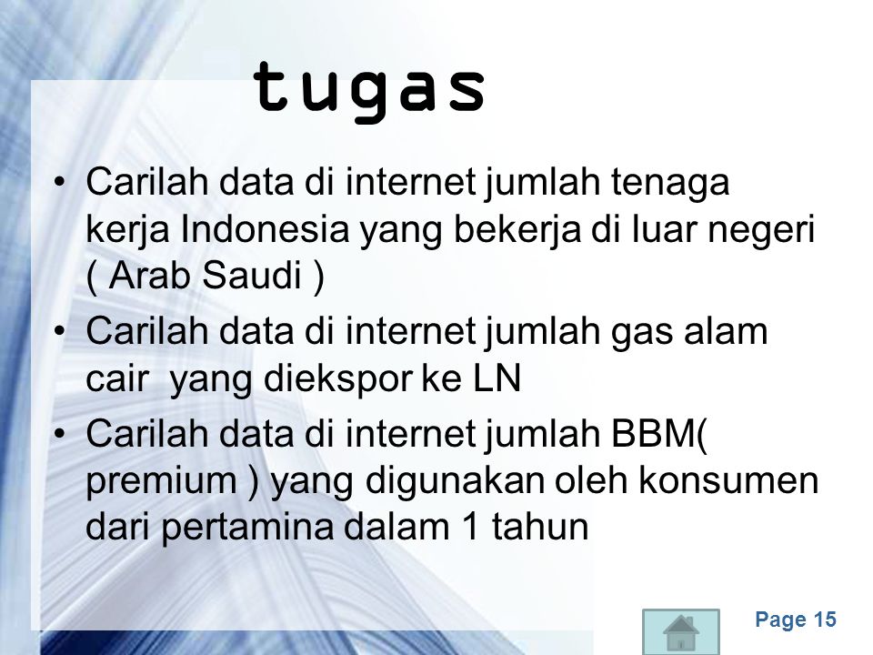 tugas Carilah data di internet jumlah tenaga kerja Indonesia yang bekerja di luar negeri ( Arab Saudi )