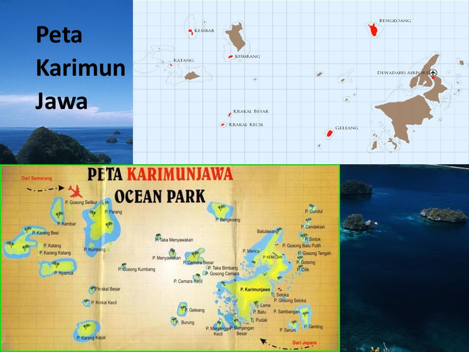 Peta Karimun Jawa