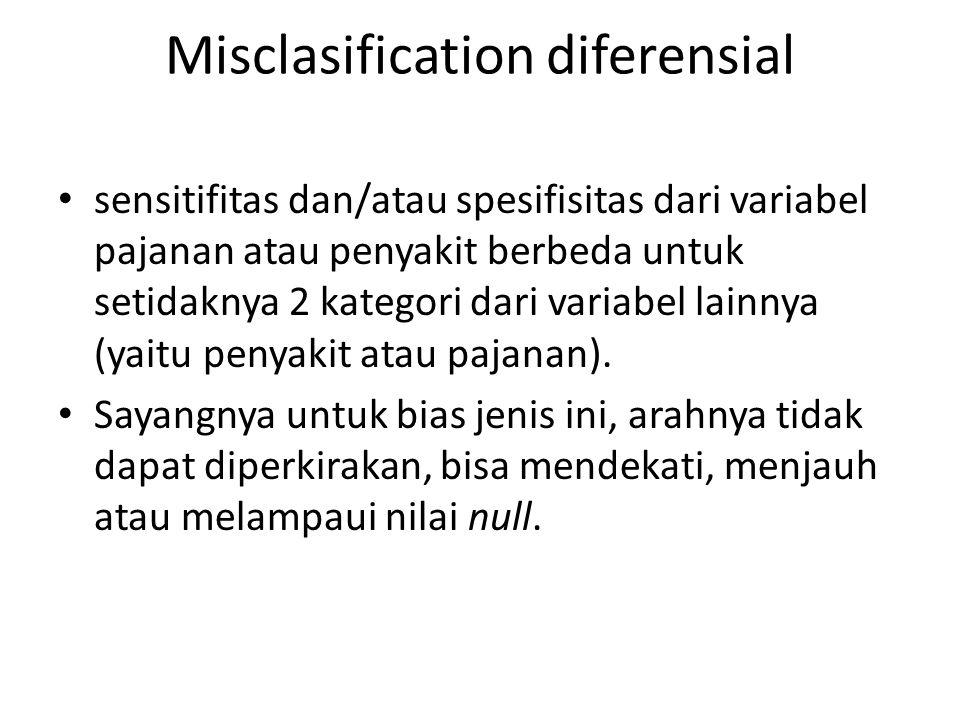 Misclasification diferensial