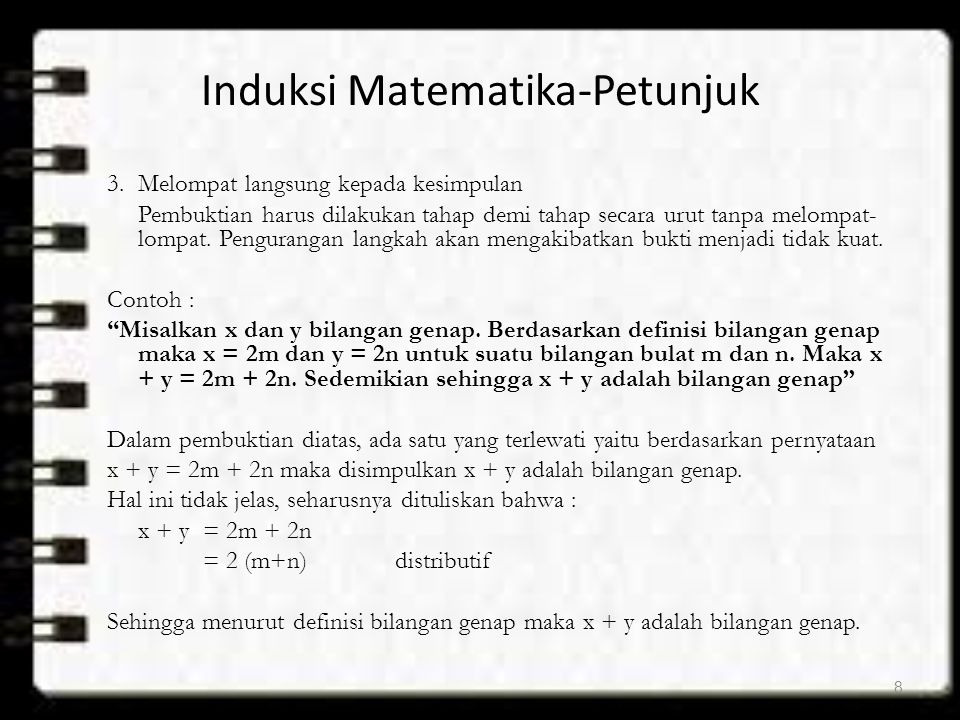 Induksi Matematika-Petunjuk