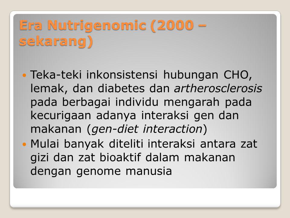 Era Nutrigenomic (2000 – sekarang)