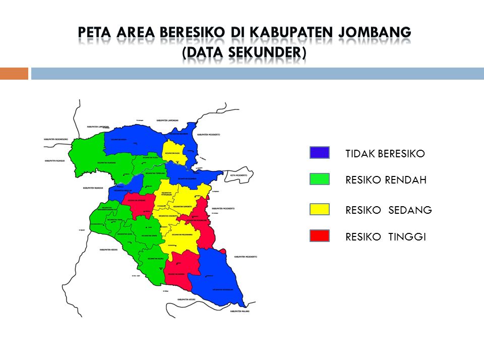 PETA AREA BERESIKO DI Kabupaten jombang