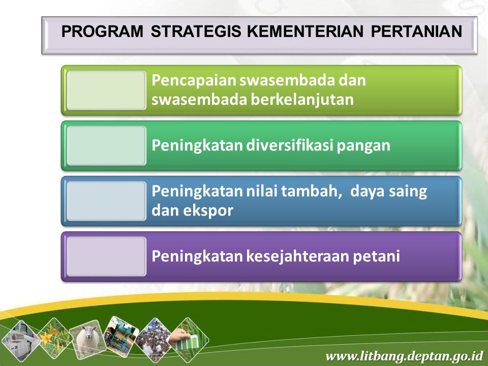 Program Strategis Kementerian Pertanian