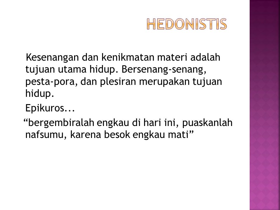 HEDONISTIS