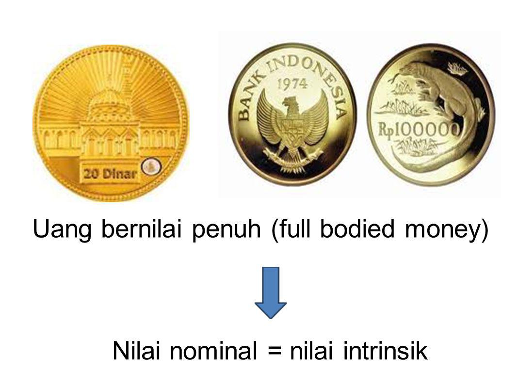 Uang tanda (token money)
