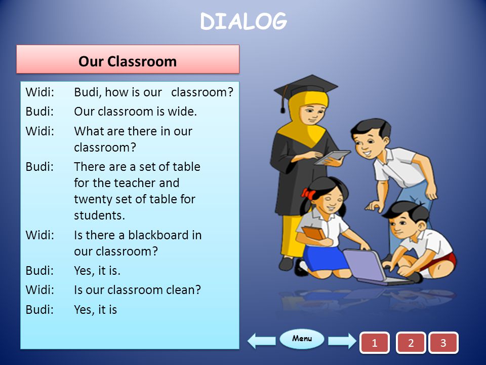 DIALOG Our Classroom.